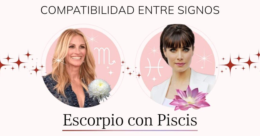 Mujer Piscis y hombre Escorpio: compatibilidad en el amor