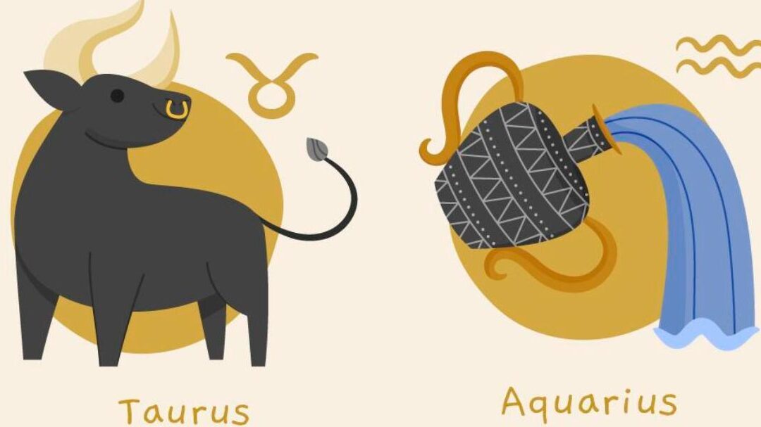 Tauro y Acuario en el amor