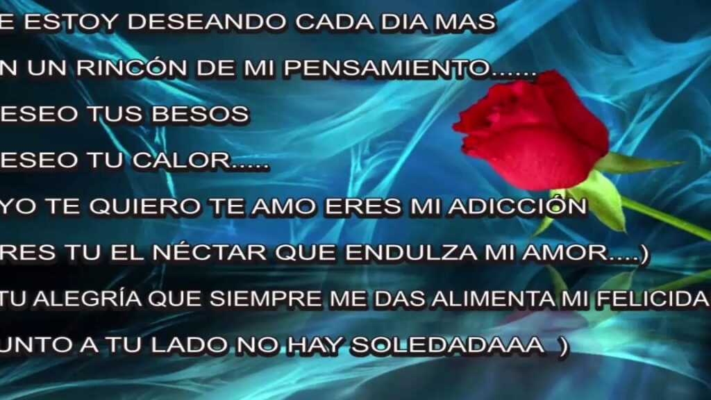 Que Te Voy Queriendo Cada Dia Un Poco Mas