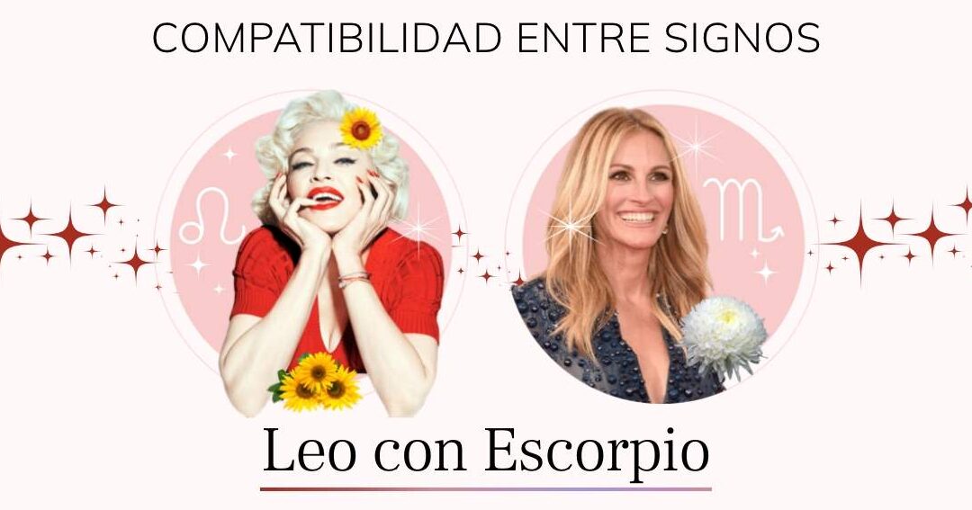 Escorpio y Leo en el amor