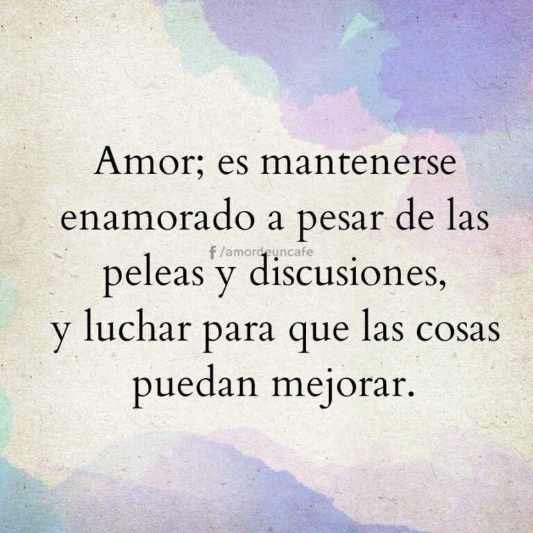 Frases de amor después de una pelea