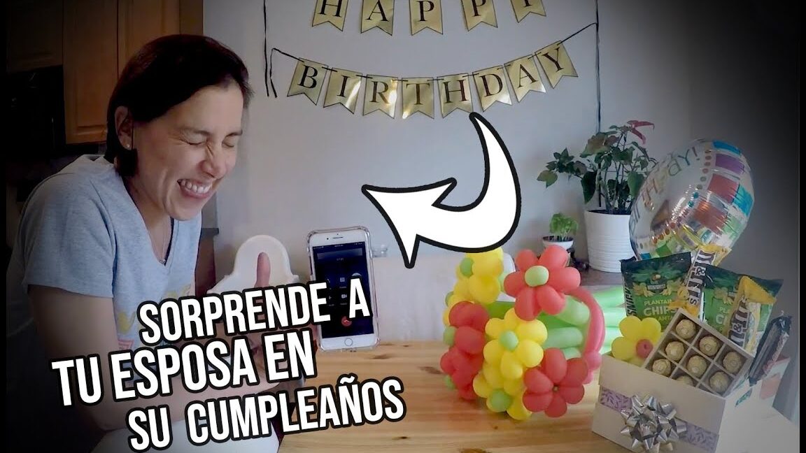 Cómo sorprender a mi novia en su cumpleaños